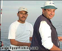 Fishing egypt: Egyptian fisherment in Egyptian fishing boat